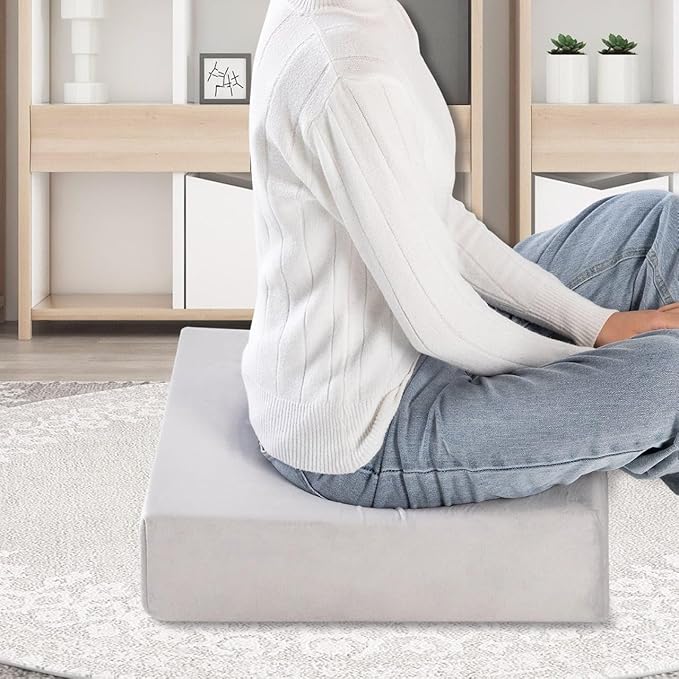 Vrindakul Premium 20x20 Inch Square Cushion – Multi-Purpose Comfort for Your Everyday Life