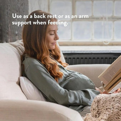 Vrindakul White Pregnancy Pillow – Full Body H Shaped Maternity Support for Peaceful Sleep & Pain Relief