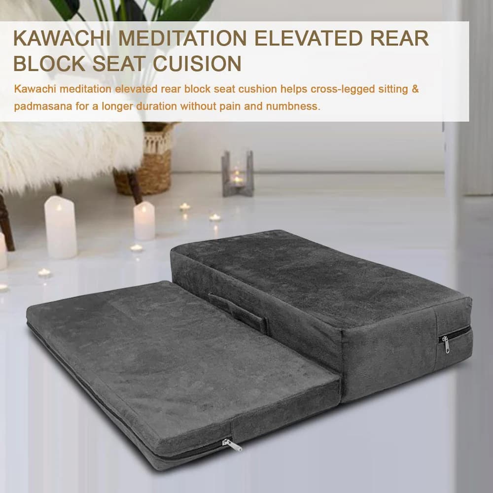 🧘‍♂️ VRINDAKUL™ Premium Foldable Meditation Chair