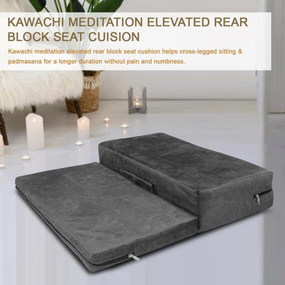 🧘‍♂️ VRINDAKUL™ Premium Foldable Meditation Chair
