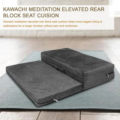 🧘‍♂️ VRINDAKUL™ Premium Foldable Meditation Chair